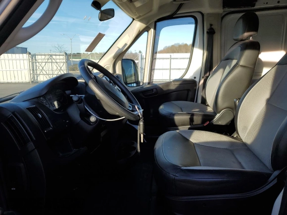 2021 Ram ProMaster Cargo with VIN 3C6LRVVG8ME547222, listed as a Copart auction lot 51192625 with 81,295 mi miles and Salvage Title. Bid and sale history available at carsss.com. Image 7.