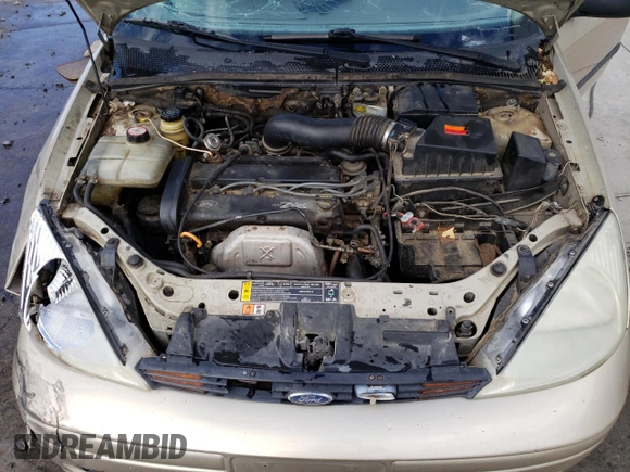 2000 Ford Focus LX with VIN 1FAFP33P8YW381773, listed as a Copart auction lot 80168174 with 151,410 mi miles and Salvage Title. Bid and sale history available at DreamBid. Image 12.