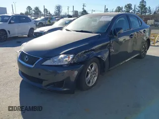 2010 Lexus IS 250 with VIN JTHBF5C25A5115441, listed as a IAAI auction lot 41336457 with 177,425 mi miles. Bid and sale history available at carsss.com. Image 6.