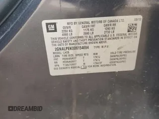2013 Chevrolet Equinox LT z VIN 2GNALPEK0D6154694, wystawiony jako Copart lot #57343835 z przebiegiem 130 796 mil mil oraz Czysty tytuł • Clean title. Historia ofert i sprzedaży dostępna na DreamBid. Obrazek 13.