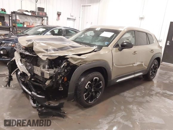 2024 Mazda CX-50 2.5 Turbo with VIN 7MMVABXY4RN181596, listed as a IAAI auction lot 41752478 with 9,965 mi miles. Bid and sale history available at carsss.com. Image 2.
