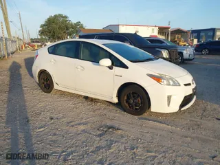 2014 Toyota Prius Four with VIN JTDKN3DU1E1798521, listed as a IAAI auction lot 41976865 with 191634 miles. Bid and sale history available at carsss.com. Image 1.