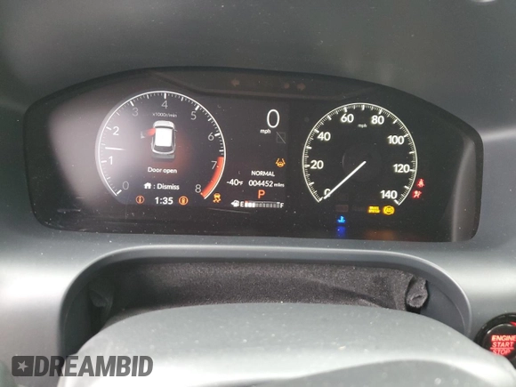 2024 Honda HR-V LX with VIN 3CZRZ1H36RM751836, listed as a Copart auction lot 85011614 with 4,452 mi miles and Salvage Title. Bid and sale history available at DreamBid. Image 9.