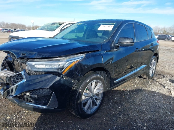 2019 Acura RDX w/Technology Pkg with VIN 5J8TC2H52KL010287, listed as a IAAI auction lot 41621364 with 82,935 mi miles. Bid and sale history available at carsss.com. Image 2.