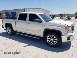 2014 GMC Sierra 1500 SLT with VIN 3GTP1VEC6EG400224, listed as a Copart auction lot 56747605 with 143,882 mi miles and Salvage title. Bid and sale history available at DreamBid. Image 4.
