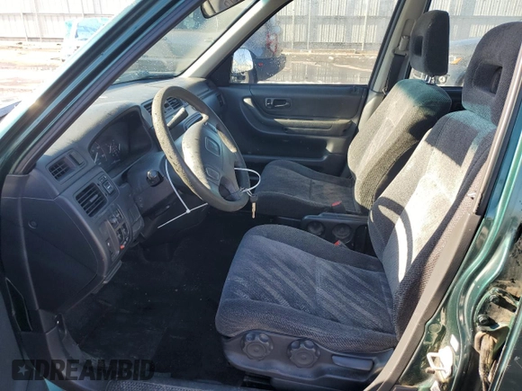 2001 Honda CR-V LX with VIN JHLRD18471S007674, listed as a Copart auction lot 42606115 with 196,485 mi miles and Salvage Title. Bid and sale history available at carsss.com. Image 7.