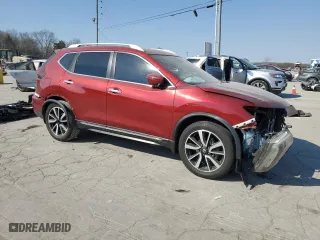 2019 Nissan Rogue SL with VIN 5N1AT2MT1KC821634, listed as a Copart auction lot 48713605 with 85,487 mi miles and Salvage Title. Bid and sale history available at carsss.com. Image 4.