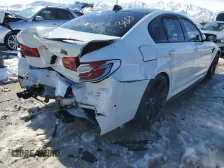 2019 BMW M5 Competition with VIN WBSJF0C51KB447883, listed as a Copart auction lot 42544553 with 14,000 mi miles. Bid and sale history available at carsss.com. Image 3.
