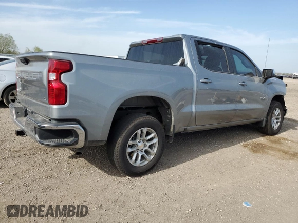 2024 Chevrolet Silverado 1500 LT with VIN 1GCPACEDXRZ310058, listed as a Copart auction lot 49049965 with 15,891 mi miles and Salvage Title. Bid and sale history available at DreamBid. Image 3.