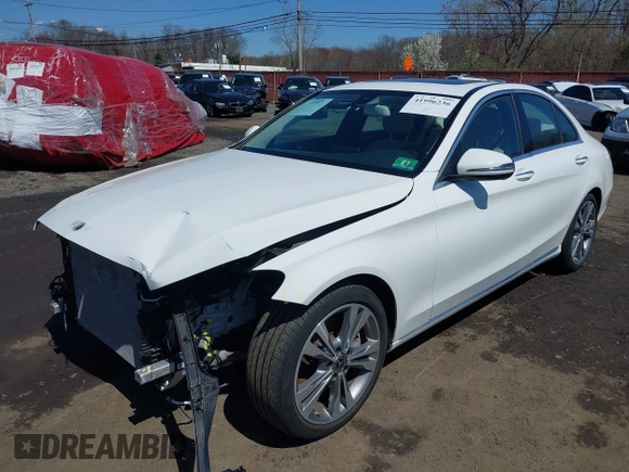 2018 Mercedes-Benz C 300 with VIN 55SWF4JB4JU274500, listed as a IAAI auction lot 41996236 with 75,903 mi miles and . Bid and sale history available at carsss.com. Image 6.
