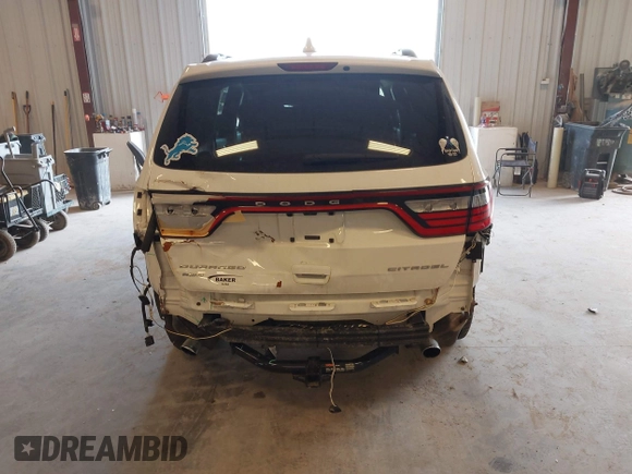 2016 Dodge Durango Citadel with VIN 1C4RDJEG9GC371805, listed as a IAAI auction lot 42135988 with 122,924 mi miles and . Bid and sale history available at DreamBid. Image 6.