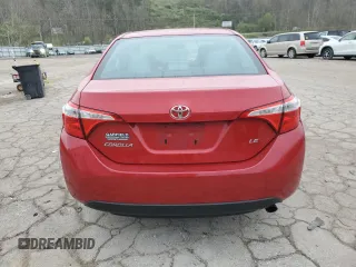 2016 Toyota Corolla L with VIN 2T1BURHE5GC676235, listed as a Copart auction lot 52532125 with 71,482 mi miles and Salvage Title. Bid and sale history available at DreamBid. Image 6.