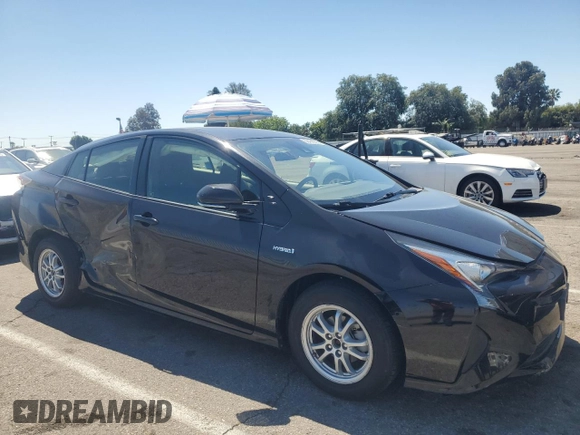 2017 Toyota Prius Two with VIN JTDKBRFU0H3052613, listed as a Copart auction lot 56436305 with 38,657 mi miles and Salvage Title. Bid and sale history available at DreamBid. Image 4.