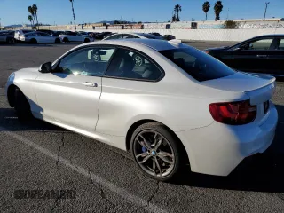 2016 BMW 2 Series M235i with VIN WBA1J7C51GV360518, listed as a Copart auction lot 37703904 with 91,791 mi miles. Bid and sale history available at carsss.com. Image 2.