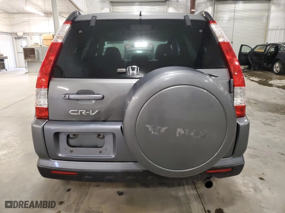2006 Honda CR-V EX SE with VIN JHLRD78966C055876, listed as a Copart auction lot 86930104 with 176,675 mi miles and Clean Title. Bid and sale history available at carsss.com. Image 6.