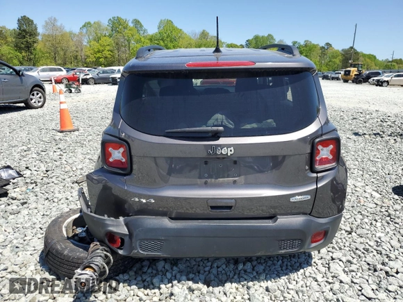 2019 Jeep Renegade Latitude z VIN ZACNJBBB3KPK72100, wystawiony jako Copart lot #53687245 z przebiegiem Nie podano mil oraz Szkoda całkowita • Salvage title. Historia ofert i sprzedaży dostępna na DreamBid. Obrazek 6.