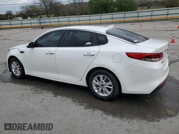 2017 Kia Optima LX with VIN KNAGT4L39H5174955, listed as a Copart auction lot 51439655 with 89,325 mi miles and Salvage Title. Bid and sale history available at carsss.com. Image 2.