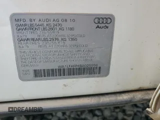 2011 Audi Q5 Premium Plus z VIN WA1LFAFP4BA025996, wystawiony jako Copart lot #52697935 z przebiegiem 144 691 mil mil oraz Szkoda całkowita • Salvage title. Historia ofert i sprzedaży dostępna na DreamBid. Obrazek 13.