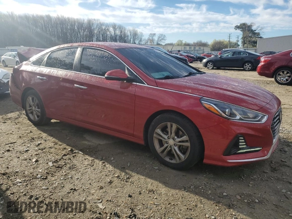 2018 Hyundai Sonata Sport with VIN 5NPE34AF6JH652245, listed as a Copart auction lot 49979625 with 142,679 mi miles and Salvage Title. Bid and sale history available at carsss.com. Image 4.