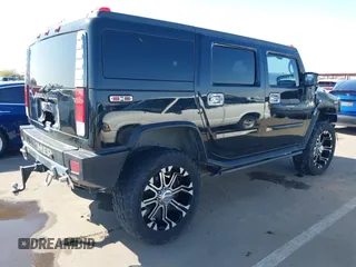 2006 Hummer H2 with VIN 5GRGN23U56H108049, listed as a IAAI auction lot 41854947 with 1 mi miles. Bid and sale history available at carsss.com. Image 4.