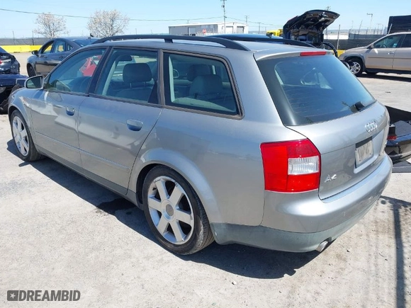2002 Audi A4 1.8T with VIN WAUVC68E22A312850, listed as a IAAI auction lot 41925331 with 171,831 mi miles. Bid and sale history available at carsss.com. Image 3.