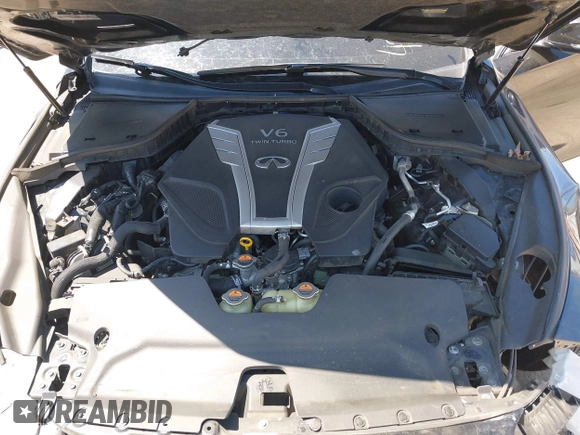 2018 Infiniti Q50 3.0t LUXE with VIN JN1EV7AP8JM357872, listed as a IAAI auction lot 42059854 with 111,640 mi miles. Bid and sale history available at carsss.com. Image 10.