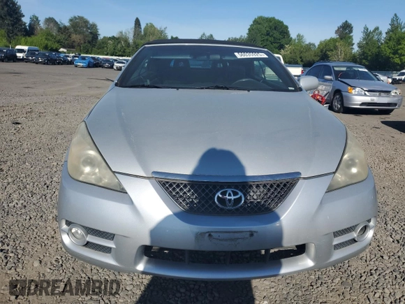 2007 Toyota Solara SE with VIN 4T1FA38P57U133572, listed as a Copart auction lot 56035925 with 125,924 mi miles and Clean Title. Bid and sale history available at carsss.com. Image 5.