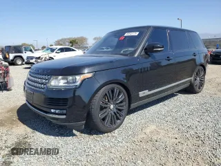 2016 Land Rover Range Rover Supercharged with VIN SALGS3EF3GA296362, listed as a Copart auction lot 46845175 with 114,391 mi miles and Clean Title. Bid and sale history available at carsss.com. Image 1.