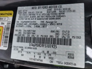 2015 Ford Fusion SE z VIN 1FA6P0HD9F5101925, wystawiony jako IAAI lot #42314400 z przebiegiem 159 548 mil mil oraz . Historia ofert i sprzedaży dostępna na DreamBid. Obrazek 9.