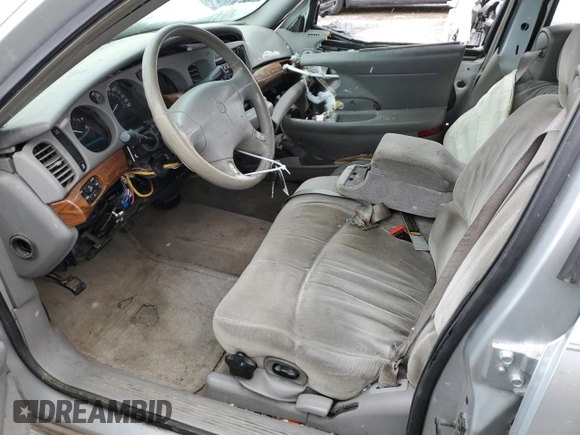 2001 Buick LeSabre Custom with VIN 1G4HP54KX1U154373, listed as a Copart auction lot 44958335 with 267,537 mi miles and Salvage Title. Bid and sale history available at DreamBid. Image 7.