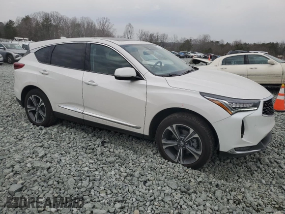 2024 Acura RDX w/Advance Package with VIN 5J8TC2H77RL005503, listed as a Copart auction lot 47077725 with 8,014 mi miles and Salvage Title. Bid and sale history available at carsss.com. Image 4.