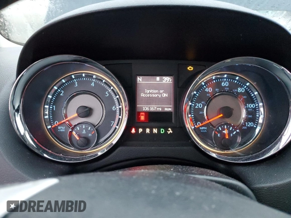 2014 Chrysler Town & Country Touring L 30th Anniversary with VIN 2C4RC1CG5ER277141, listed as a Copart auction lot 49679315 with 106,167 mi miles and Salvage Title. Bid and sale history available at DreamBid. Image 9.