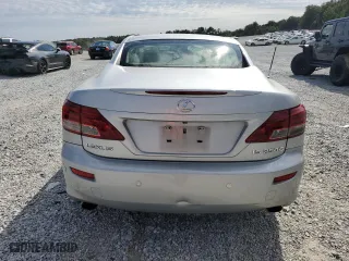 2010 Lexus IS 250C with VIN JTHFF2C23A2508503, listed as a Copart auction lot 75329934 with 0 mi miles and Salvage Title. Bid and sale history available at carsss.com. Image 6.