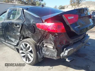 2015 Kia Optima SX with VIN 5XXGR4A72FG366833, listed as a IAAI auction lot 41726219 with 144,664 mi miles and . Bid and sale history available at carsss.com. Image 6.