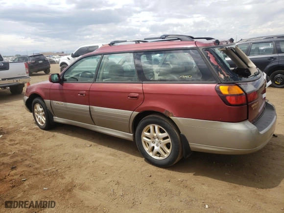2003 Subaru Legacy Wagon Outback Ltd with VIN 4S3BH686437631214, listed as a Copart auction lot 58312654 with 235,639 mi miles and Non Repairable. Bid and sale history available at carsss.com. Image 2.