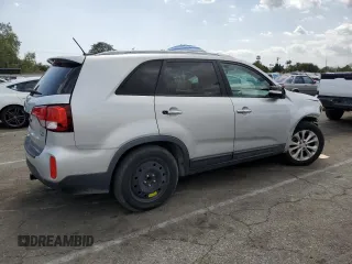 2014 Kia Sorento EX with VIN 5XYKU4A78EG430926, listed as a Copart auction lot 50834915 with 89,762 mi miles and Salvage Title. Bid and sale history available at carsss.com. Image 3.