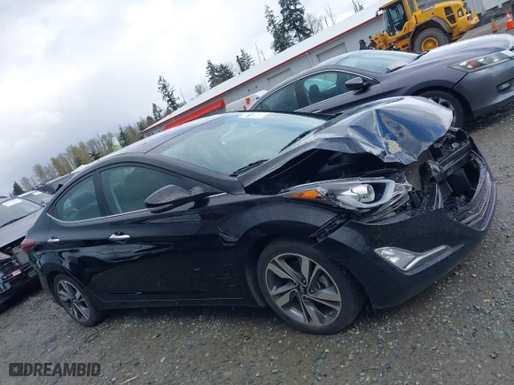 2014 Hyundai Elantra SE with VIN KMHDH4AE0EU087194, listed as a IAAI auction lot 41992825 with 59,484 mi miles. Bid and sale history available at carsss.com. Image 13.