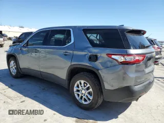 2021 Chevrolet Traverse LS with VIN 1GNERFKW0MJ212971, listed as a Copart auction lot 46793925 with 63,238 mi miles and Salvage Title. Bid and sale history available at carsss.com. Image 2.