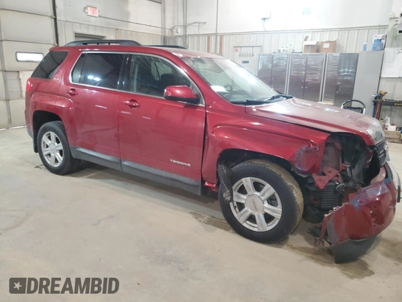 2015 GMC Terrain SLE with VIN 2GKFLWEK6F6399726, listed as a Copart auction lot 44815535 with 126,242 mi miles and Salvage Title. Bid and sale history available at DreamBid. Image 4.