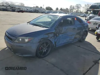 2008 Scion tC Spec with VIN JTKDE167780273812, listed as a Copart auction lot 44707755 with 0 mi miles and Salvage Title. Bid and sale history available at carsss.com. Image 1.