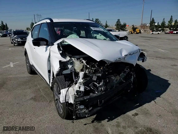 2024 Nissan Kicks SR with VIN 3N1CP5DV3RL508039, listed as a Copart auction lot 46632205 with 19,218 mi miles and Salvage Title. Bid and sale history available at carsss.com. Image 11.