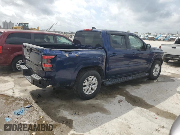 2022 Nissan Frontier SV z VIN 1N6ED1EJ5NN659197, wystawiony jako Copart lot #51265805 z przebiegiem 68 682 mil mil oraz Szkoda całkowita • Salvage title. Historia ofert i sprzedaży dostępna na DreamBid. Obrazek 3.