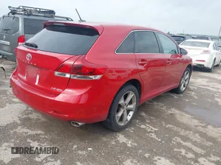 2013 Toyota Venza LE with VIN 4T3BK3BB2DU078350, listed as a IAAI auction lot 42122079 with 245,487 mi miles and . Bid and sale history available at DreamBid. Image 4.