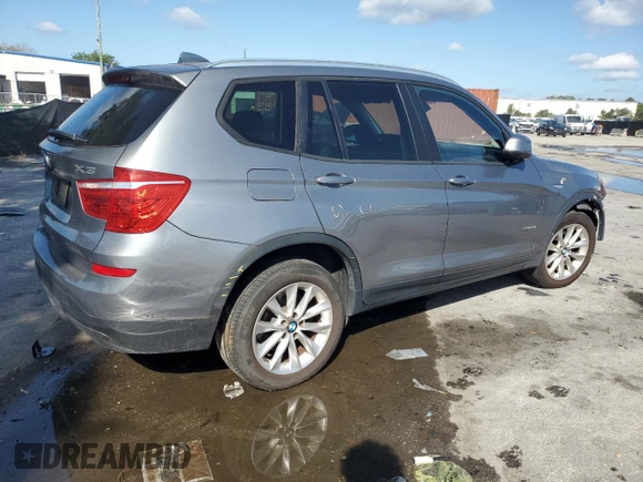 2016 BMW X3 xDrive28i z VIN 5UXWX9C58G0D65409, wystawiony jako Copart lot #56531765 z przebiegiem 110 447 mil mil oraz Szkoda całkowita • Salvage title. Historia ofert i sprzedaży dostępna na DreamBid. Obrazek 3.