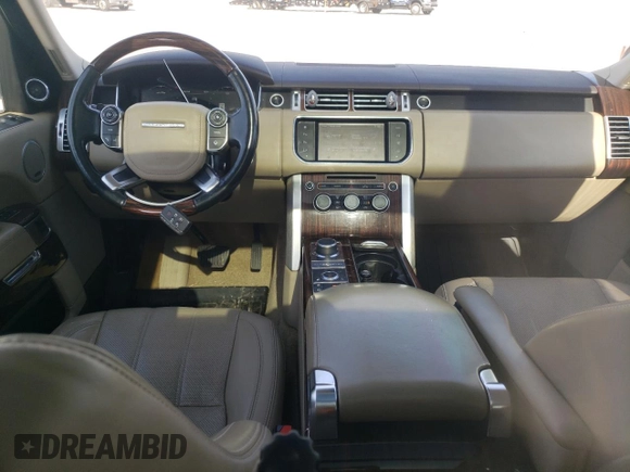 2016 Land Rover Range Rover HSE with VIN SALGS2VFXGA269122, listed as a Copart auction lot 52432535 with 148,446 mi miles and Salvage title. Bid and sale history available at DreamBid. Image 8.