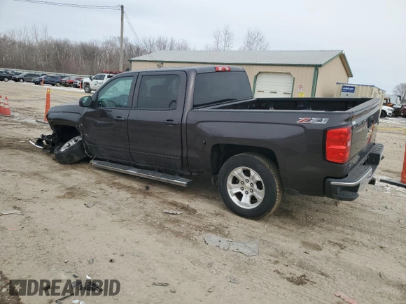 2015 Chevrolet Silverado 1500 LT with VIN 3GCUKREC9FG255270, listed as a Copart auction lot 45461935 with 152,540 mi miles and Salvage Title. Bid and sale history available at carsss.com. Image 2.