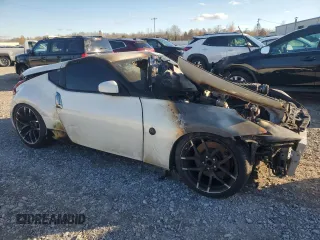 2018 Nissan 370Z Sport with VIN JN1AZ4EH7JM572504, listed as a Copart auction lot 79664944 with Not Provided miles and Salvage Title. Bid and sale history available at DreamBid. Image 4.