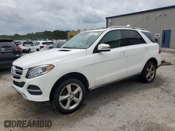 2017 Mercedes-Benz GLE 350 with VIN 4JGDA5JB1HA902654, listed as a Copart auction lot 59092805 with 104,503 mi miles and Clean title. Bid and sale history available at DreamBid. Image 1.