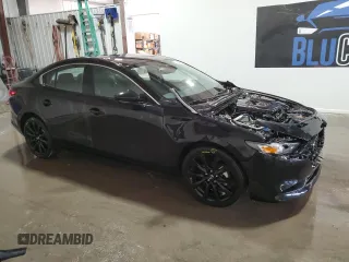 2025 Mazda 3 S Select Sport with VIN 3MZBPABM6SM456091, listed as a Copart auction lot 48765105 with 6,966 mi miles and Clean Title. Bid and sale history available at DreamBid. Image 4.