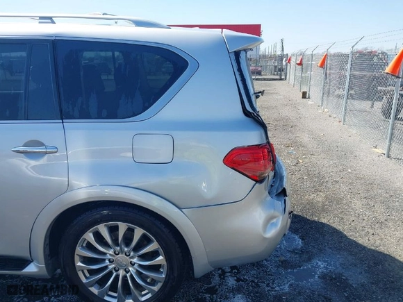 2015 Infiniti QX80 with VIN JN8AZ2NF3F9573163, listed as a IAAI auction lot 41749069 with 134,165 mi miles. Bid and sale history available at carsss.com. Image 20.